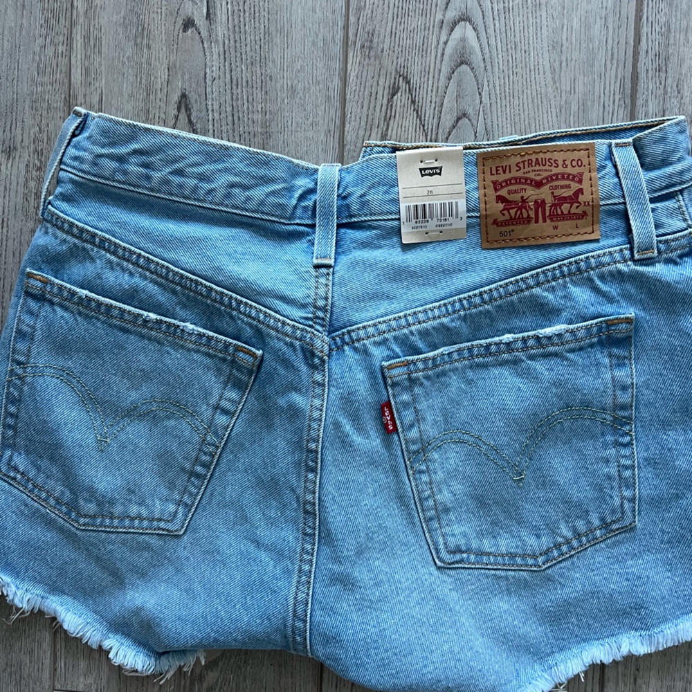 Levi Strauss jean shorts -NWT - Picture 4 of 5